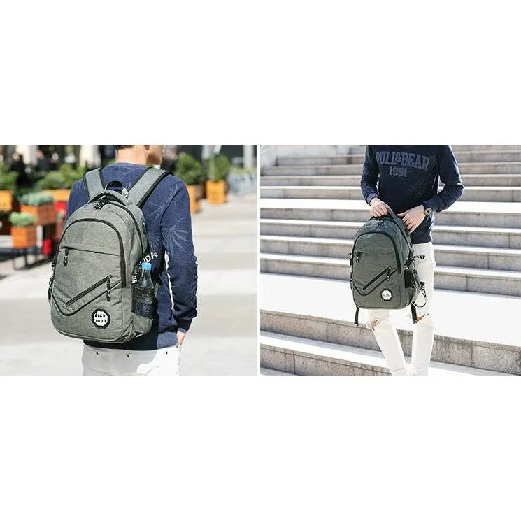 Copy of Backpack USB Charging & Business<br>Oxford