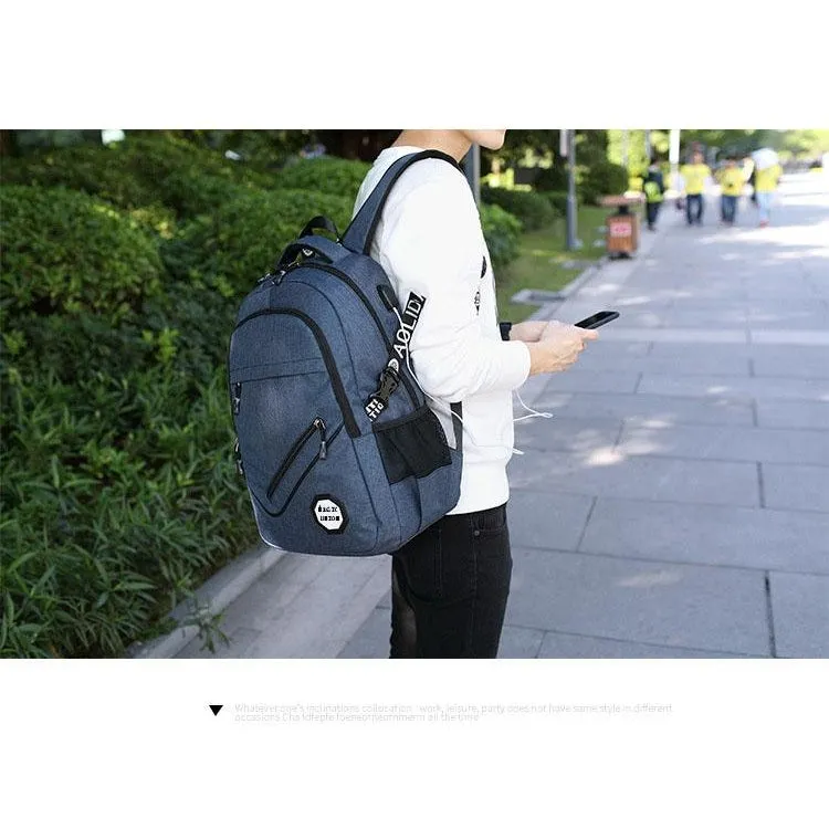 Copy of Backpack USB Charging & Business<br>Oxford
