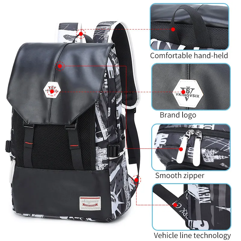 Copy of Backpack USB Charging <br> Oxford