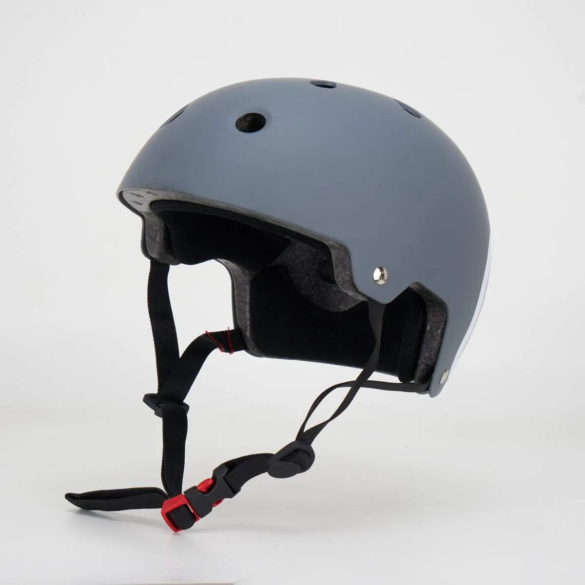 Core Street Skate Helmet - Grey With White Decal