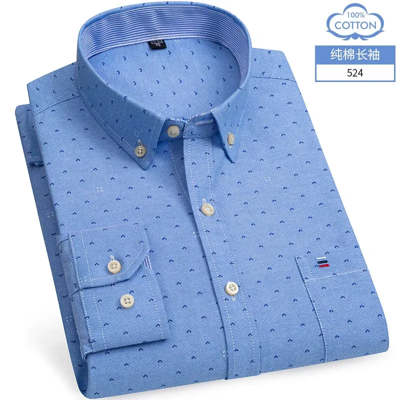 Cotton Oxford Shirt for Men