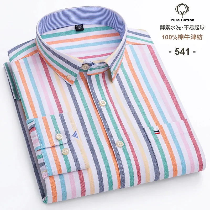 Cotton Oxford Shirt for Men