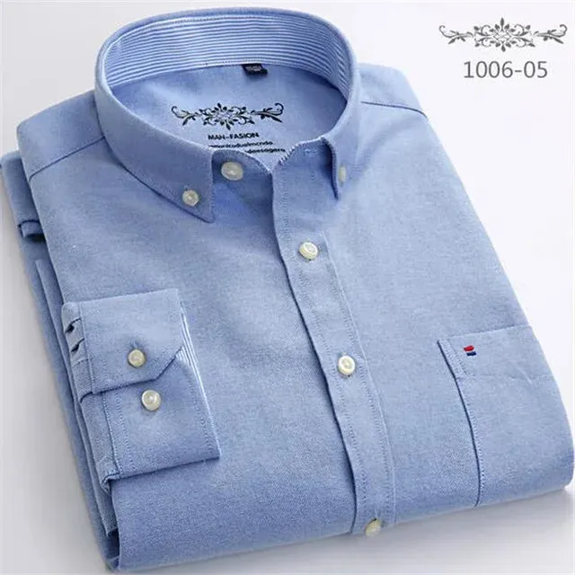 Cotton Oxford Shirt for Men