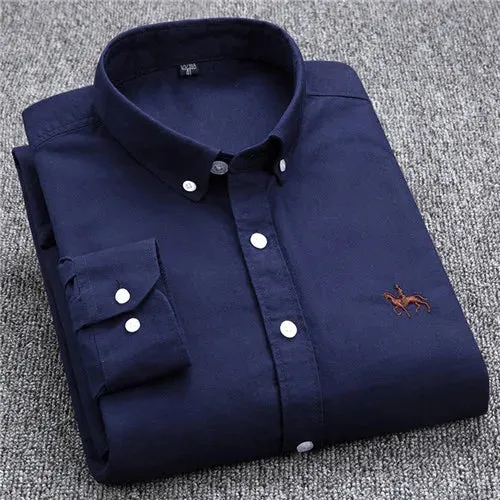 Cotton Oxford Shirt for Men
