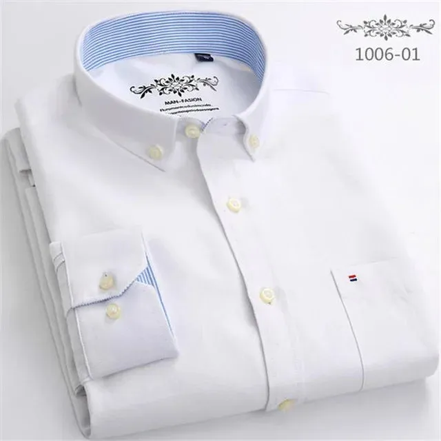 Cotton Oxford Shirt for Men
