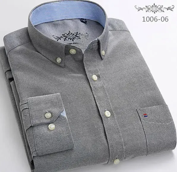 Cotton Oxford Shirt for Men