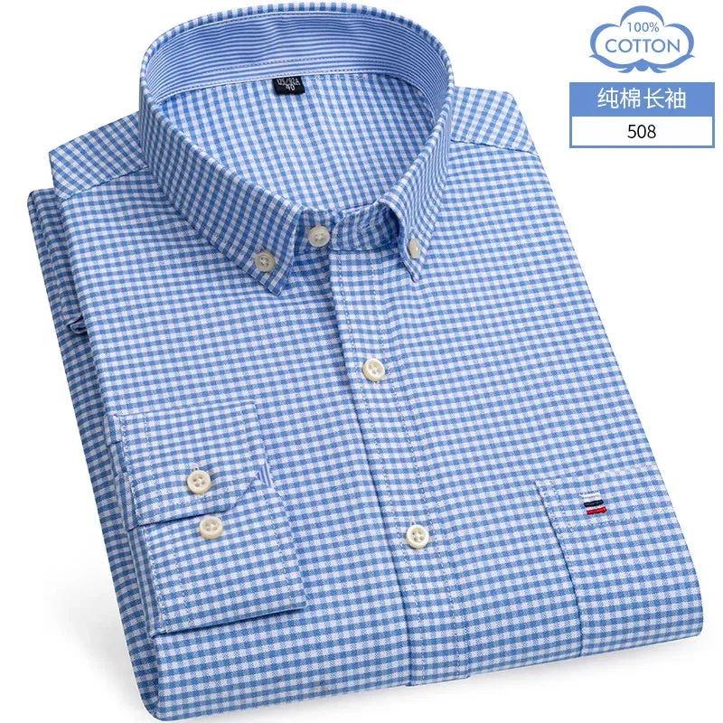 Cotton Oxford Shirt for Men