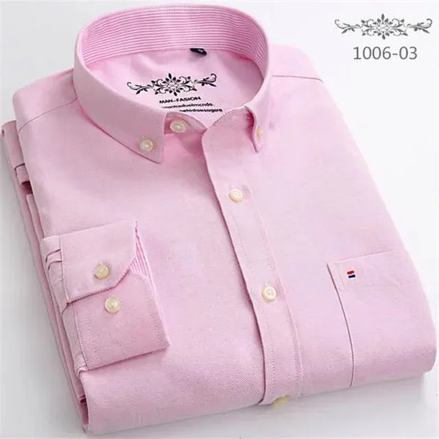 Cotton Oxford Shirt for Men