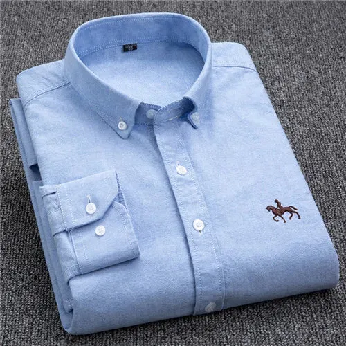 Cotton Oxford Shirt for Men