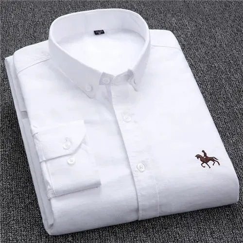 Cotton Oxford Shirt for Men