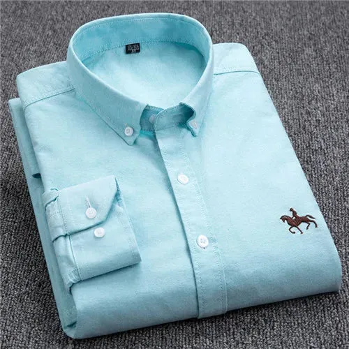 Cotton Oxford Shirt for Men