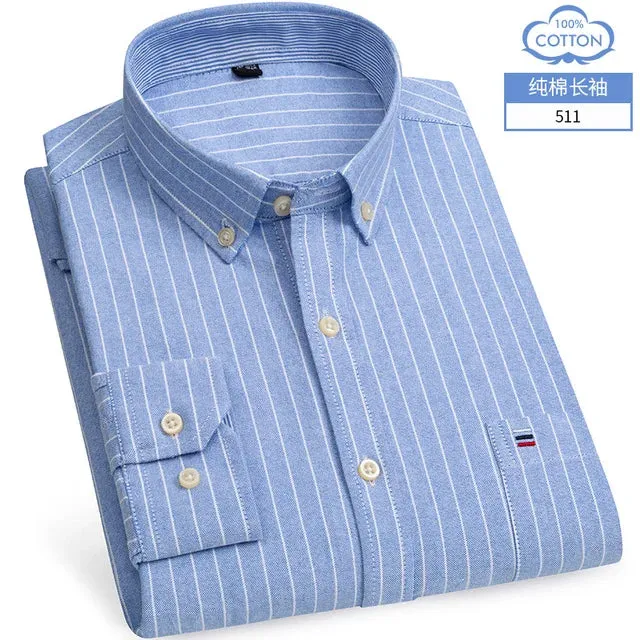Cotton Oxford Shirt for Men