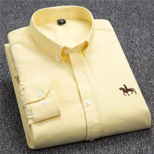 Cotton Oxford Shirt for Men