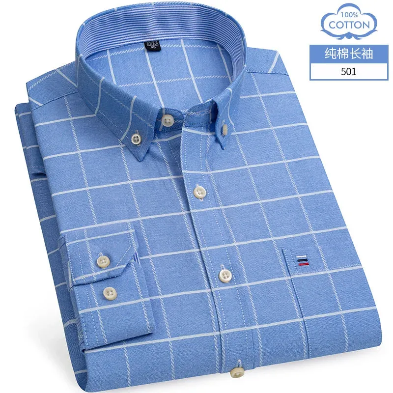 Cotton Oxford Shirt for Men