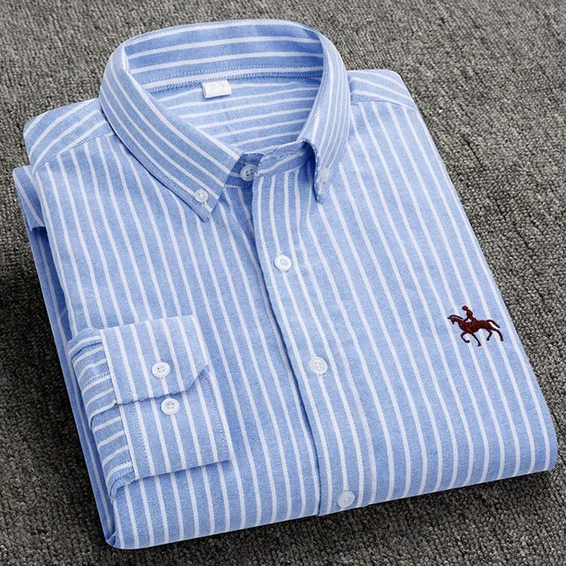 Cotton Oxford Shirt for Men