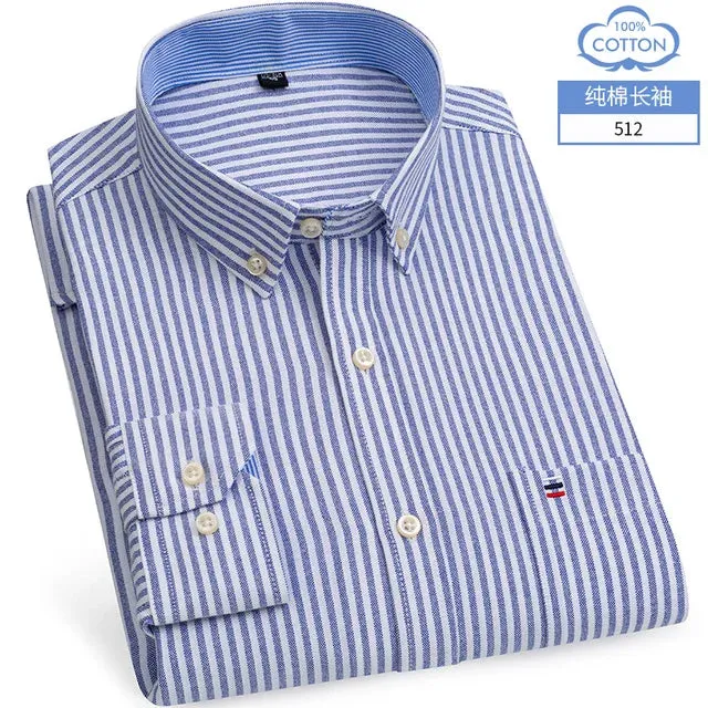 Cotton Oxford Shirt for Men