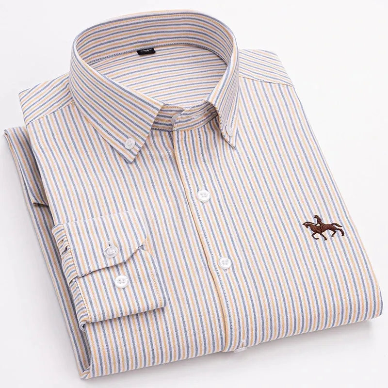 Cotton Oxford Shirt for Men