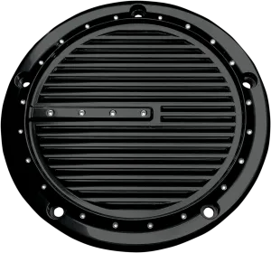 Covingtons C1073-B Derby Cover - Dimpled - Gloss Black Powdercoat