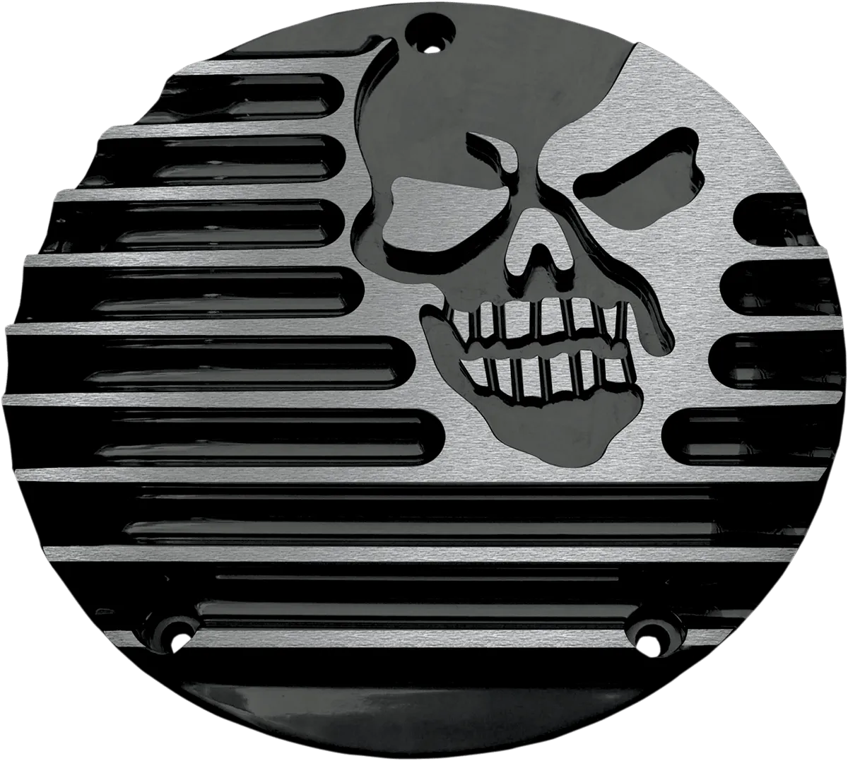 Covingtons C1073-B Derby Cover - Dimpled - Gloss Black Powdercoat