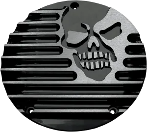 Covingtons C1074-B Derby Cover - Machine Head - Gloss Black Powdercoat