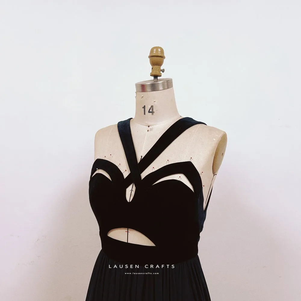 Demi Moore as Diana Murphy 1990s Black Dress in Movie Indecent Proposal