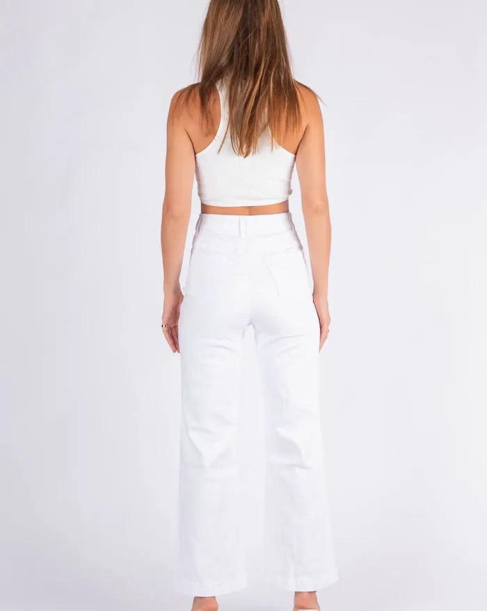 Derby Jeans - White