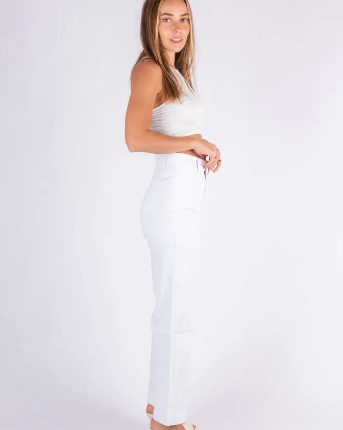 Derby Jeans - White