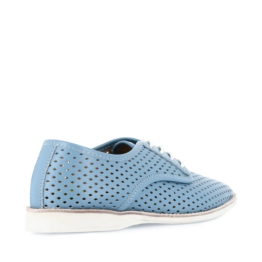 DERBY PUNCH - STEEL BLUE LEATHER