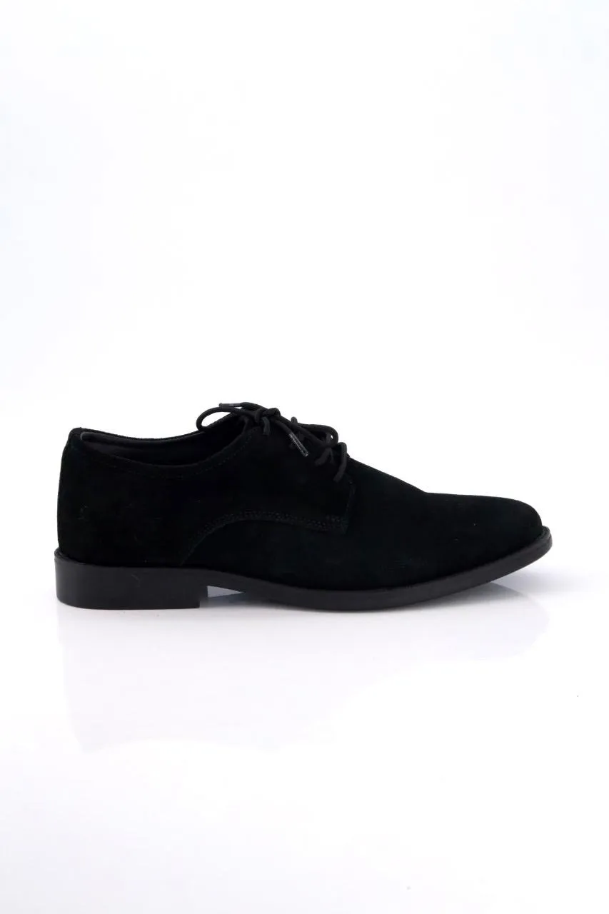 Derby Suede Black | MEARS