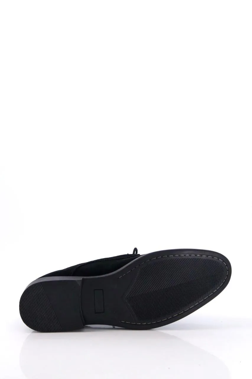 Derby Suede Black | MEARS