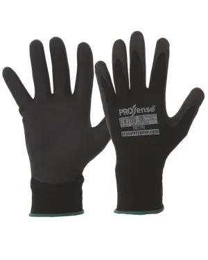 Dexi-Pro Breathable Nitrile Glove 12 Pack - Black