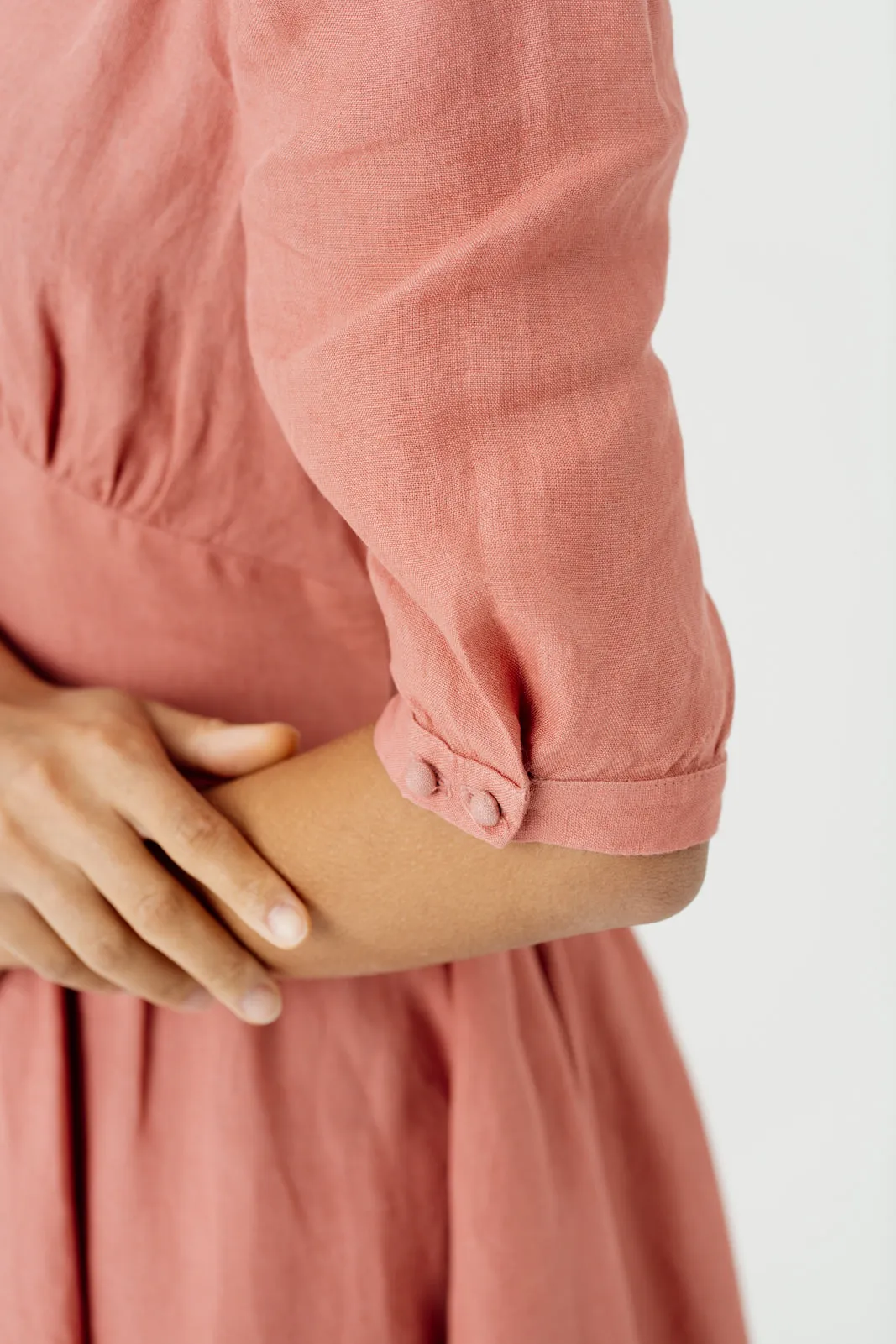 Diane Dress, Puffed Sleeve