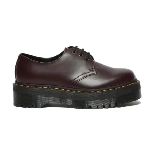 DR MARTENS 1461 QUAD 3 EYE SHOE - OLD OXBLOOD