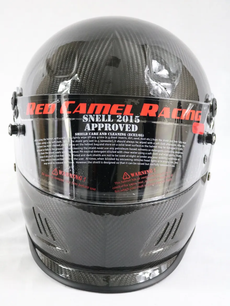 Duckbill Edition Carbon Fibre Helmet SNELL2015 Approved