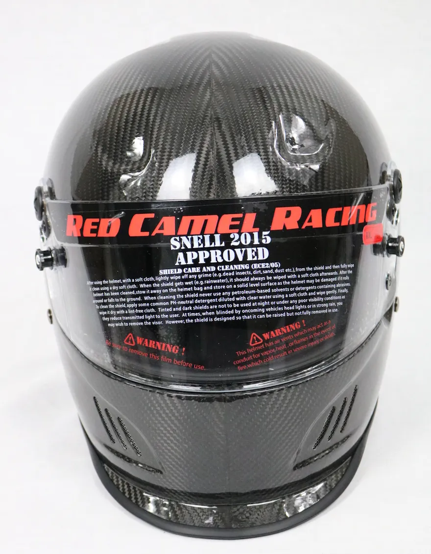 Duckbill Edition Carbon Fibre Helmet SNELL2015 Approved