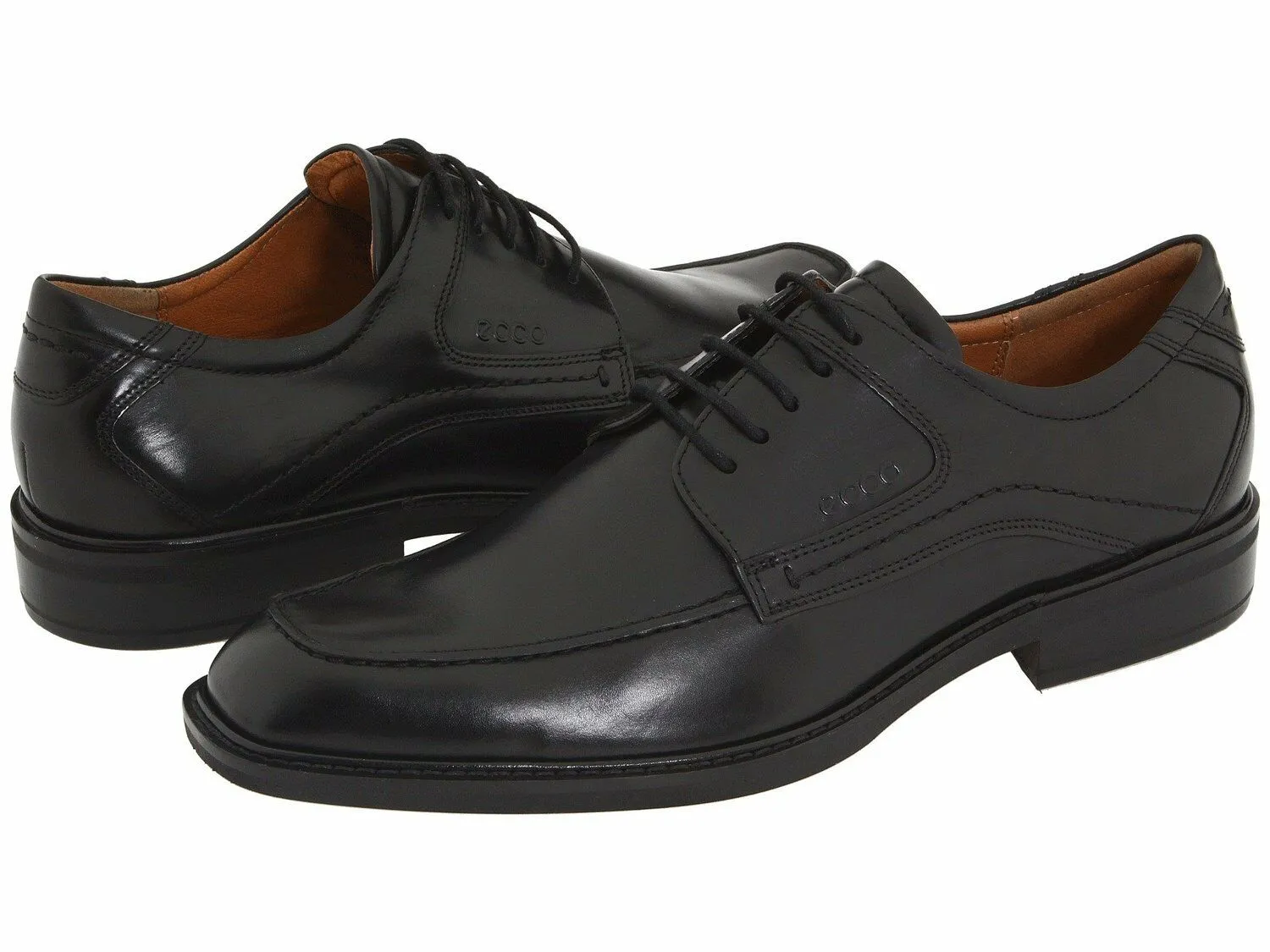 ECCO Men's 51814 Windsor Black Leather Lace Up Oxford