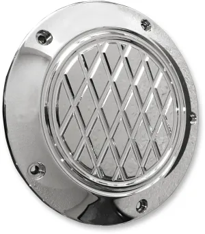 Eddie Trotta Designs TC-028 Derby Cover - Reverse Cut - Chrome