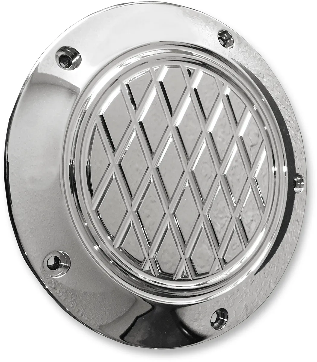 Eddie Trotta Designs TC-028 Derby Cover - Reverse Cut - Chrome