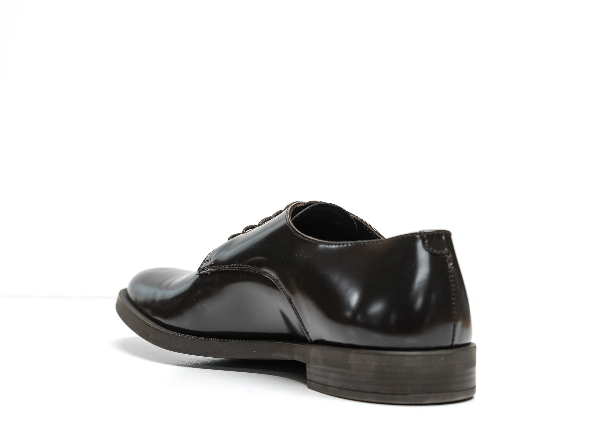Emporio Armani Men's Brown Derby Lace Up Shoes X4C510 - 30% OFF