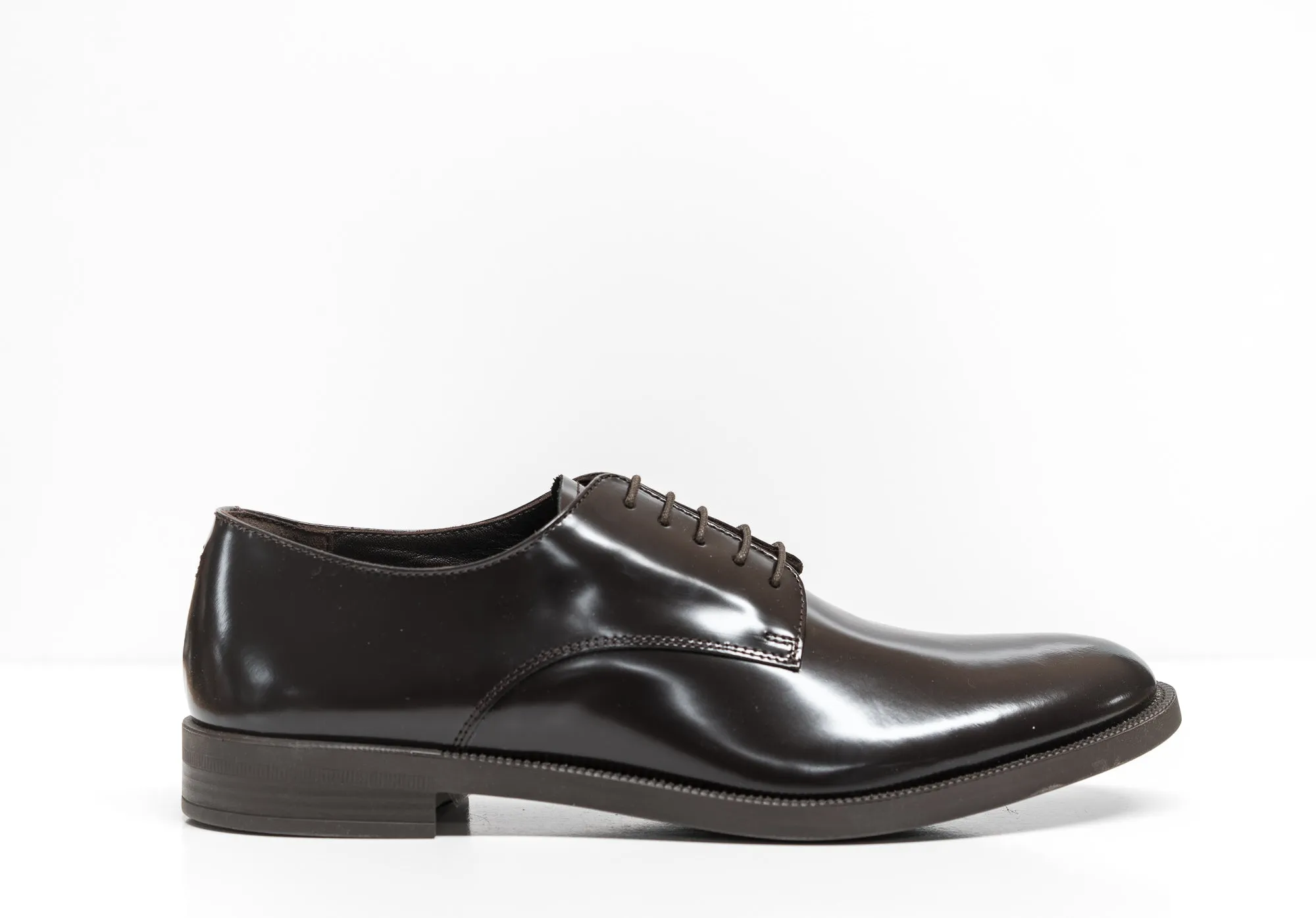 Emporio Armani Men's Brown Derby Lace Up Shoes X4C510 - 30% OFF