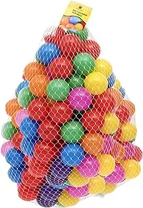 Extra Large Baby Playpen and Ball Pool with 50 Balls, Mat & Carry Bag | Breathable Mesh Fabric |  2m x 1.4m  | Grey