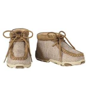 EZRA STYLE TWISTER CASUAL SHOE BROWN
