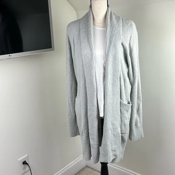 FacePlant Bamboo Plush Midi Cardigan S/M