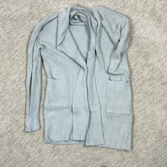 FacePlant Bamboo Plush Midi Cardigan S/M