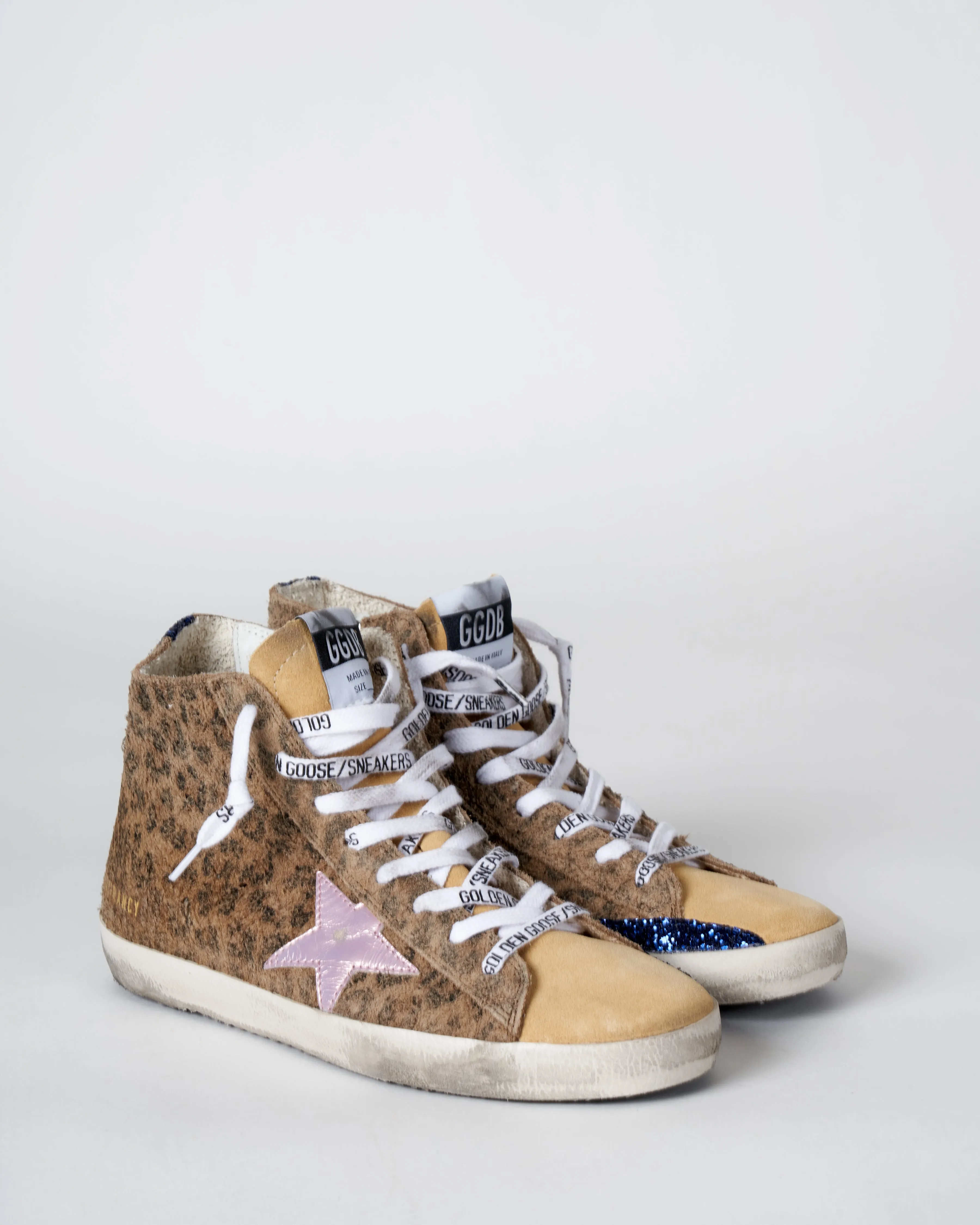 francy sneaker - leopard beige