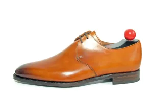 Fremont - MTO - Burnished Tan Calf - LPB Last - Single Leather Sole