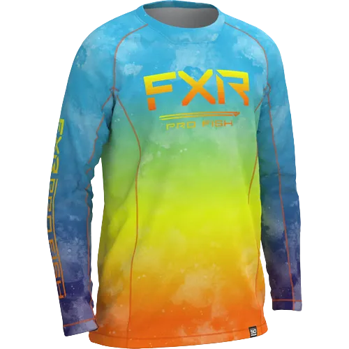 FXR Youth Derby UPF Longsleeve