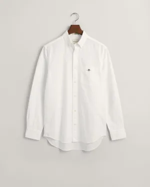Gant Regular Fit Poplin Shirt White