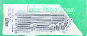 Gardner-Westcott P-10-14-08 Primary and Derby Covers Chrome Steel Socket-Head Bolt Kit