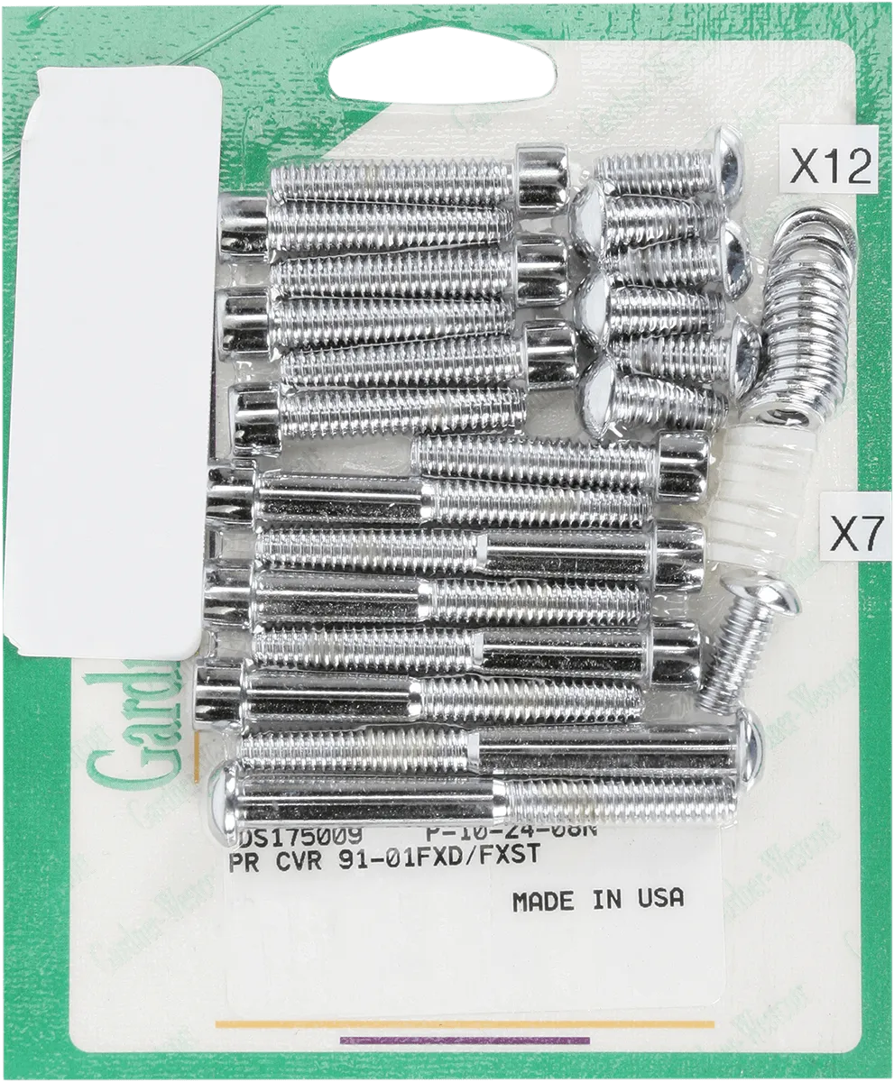 Gardner-Westcott P-10-24-08N Primary Chrome Steel Socket-Head Bolt Kit